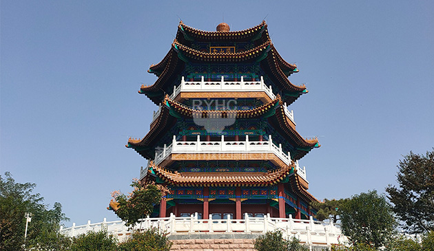 山東濟(jì)寧金鄉(xiāng)縣金山閣工程